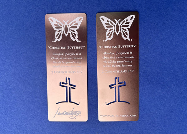 Bookmark Christian Butterfly
