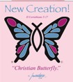 "Christian Butterfly" T-Shirt 2XL, 3XL