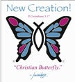 "Christian Butterfly" T-Shirt 2XL, 3XL