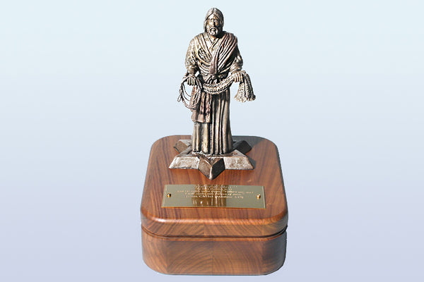 "Fisher of Men" Sculpture Keepsake Box in Bronze or Pewter