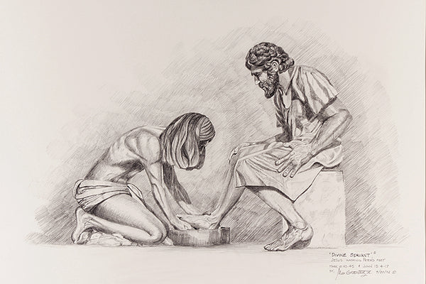 "Divine Servant" Drawing Prints