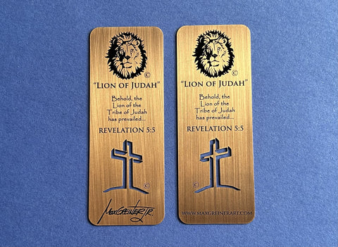 Bookmark Lion of Judah