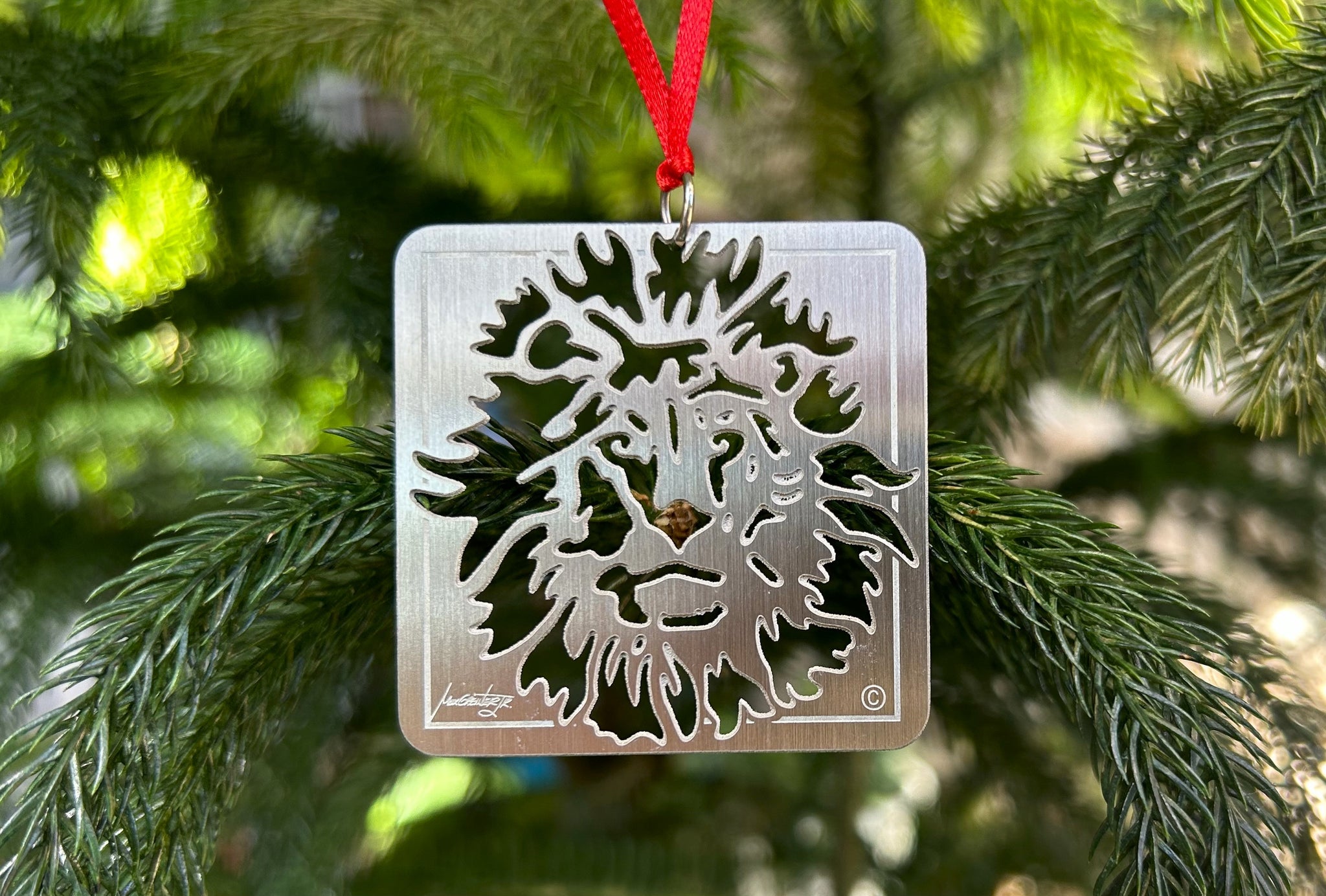 Lion of Judah Christmas Ornament