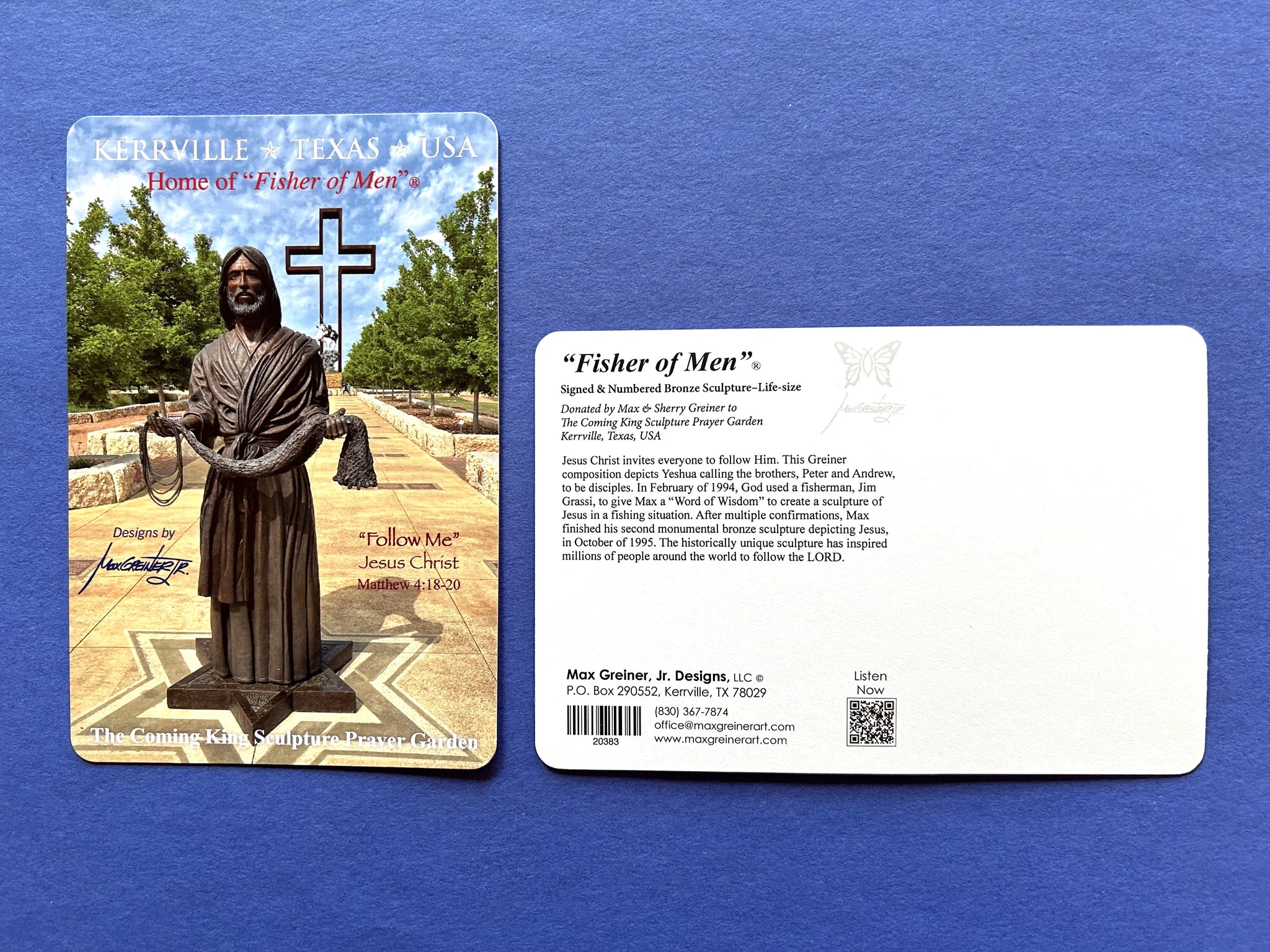 Postcard - "Fisher of Men" TEC Background
