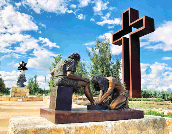 "Divine Servant" Life-size (105%) Bronze Sculpture (with various base styles)