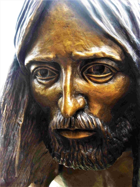 "Divine Servant" Life-size (105%) Bronze Sculpture (with various base styles)