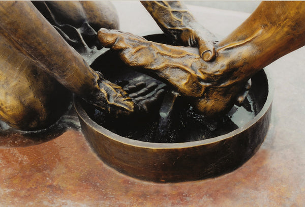 "Divine Servant" Life-size (105%) Bronze Sculpture (with various base styles)