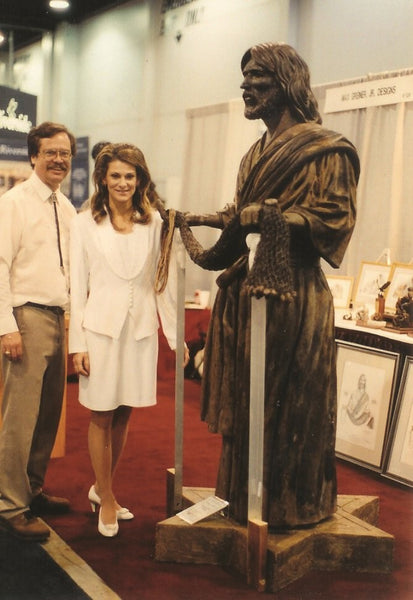 "Fisher of Men" Bronze Life-size (105%) Sculpture