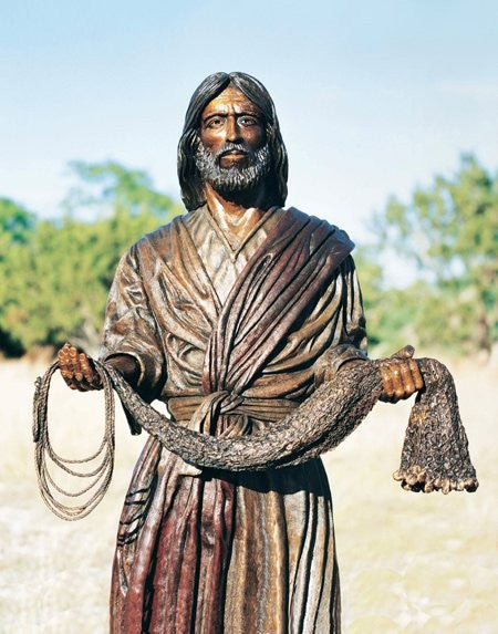 "Fisher of Men" Bronze Life-size (105%) Sculpture