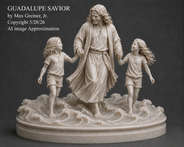 "Guadalupe Savior" 1/6th Lifesize in Bronze (GS)