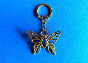 "Christian Butterfly" Key Chain