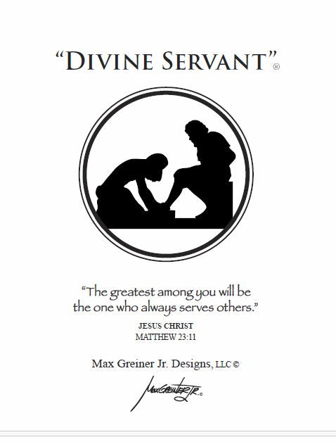 "Divine Servant" Tea Towel