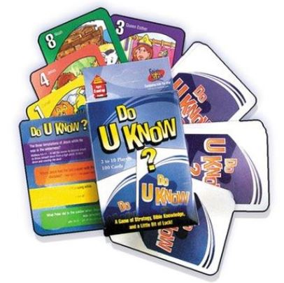 Do U Know Trivia Card Game