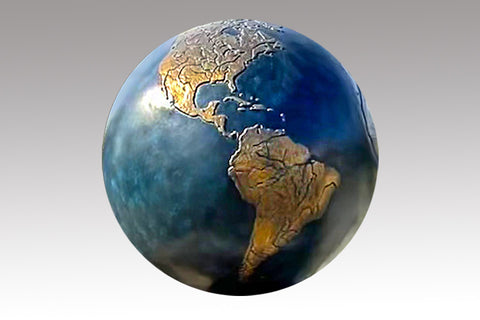 Globe Bronze 48" - Globe Only