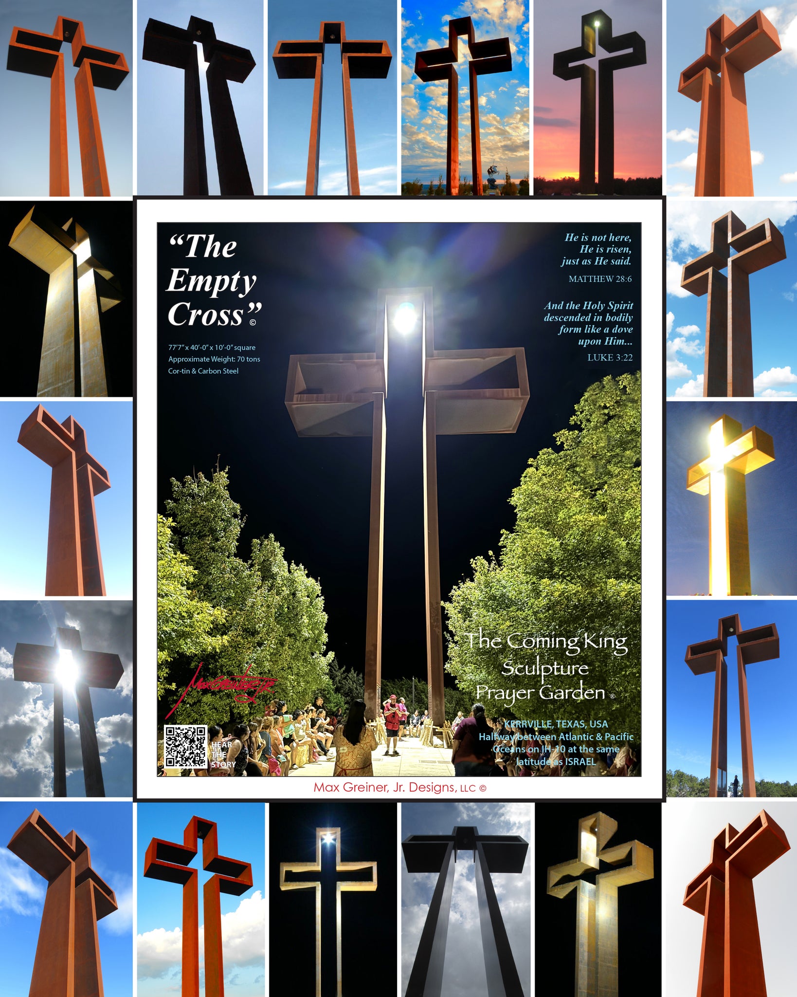 The Empty Cross (TEC) Poster – Max Greiner Jr. Designs, LLC