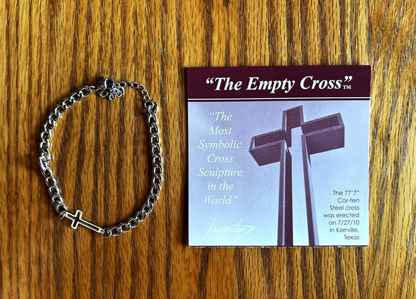 The Empty Cross (TEC) Stainless Steel Bracelet