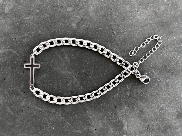 The Empty Cross (TEC) Stainless Steel Bracelet