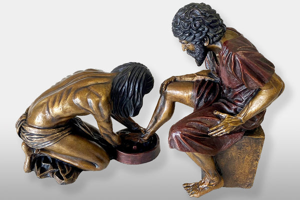 "Divine Servant" 1/3 Life-size Bronze Sculpture