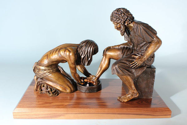 "Divine Servant" 1/3 Life-size Bronze Sculpture
