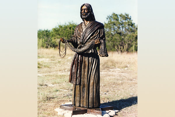"Fisher of Men" Bronze Life-size (105%) Sculpture