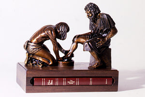 "Divine Servant" Bronze 1/6 Life-size Sculpture (with Bible)