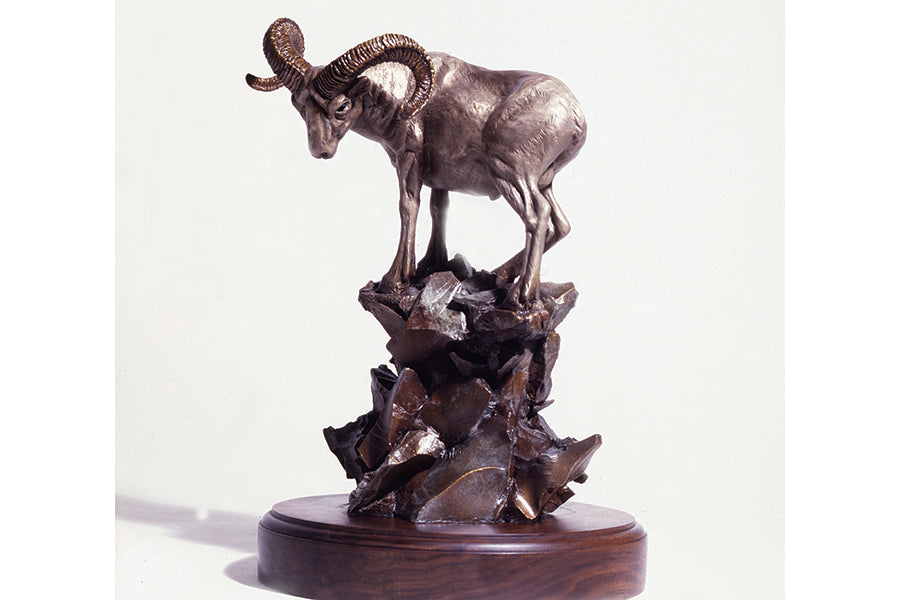 Wildlife: "Dall Sheep" Bronze Sculpture