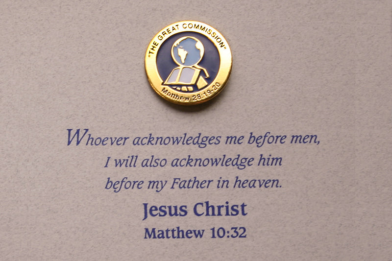 "The Great Commission" Lapel Pin