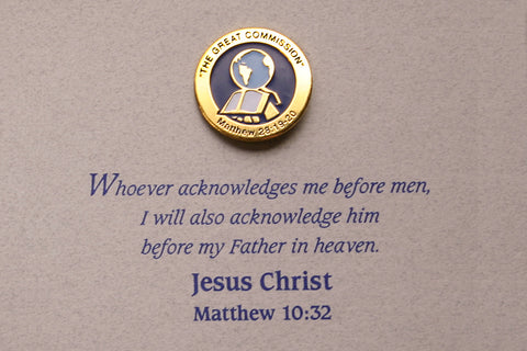 "The Great Commission" Lapel Pin