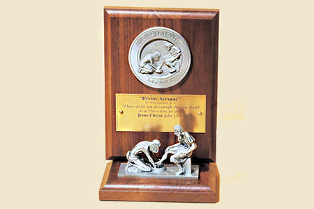 "Divine Servant" Pewter Sculpture/Medallion Award