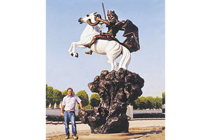 "The Coming King" Life-size (105%) Bronze Sculpture