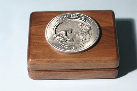 "Divine Servant" Medallion Keepsake Box