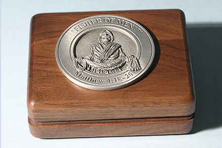 "Fisher of Men" Medallion Keepsake Box