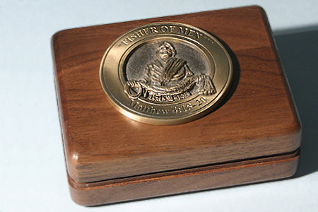 "Fisher of Men" Medallion Keepsake Box