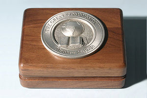"The Great Commission" Medallion Keepsake Box