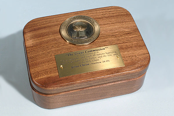 "The Great Commission" Medallion Keepsake Box