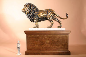 Z Lion of Judah 2X Life-size Bronze Sculpture (200%)