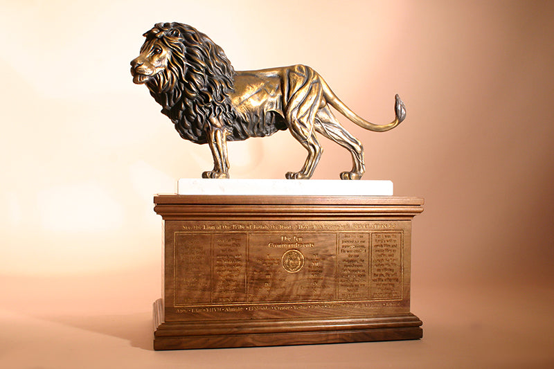 Z Lion of Judah 1/3 Life-size Bronze Sculpture
