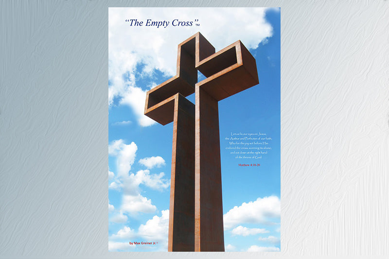 "The Empty Cross" 24"x 36" Canvas Print