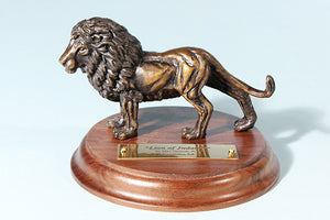 "Lion of Judah" 1/24 Life-size Bronze Sculpture