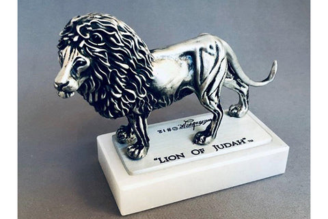 "Lion of Judah" 1/24 Pewter Sculpture (Various Bases)