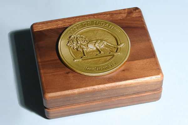 "Lion of Judah" Medallion Keepsake Box