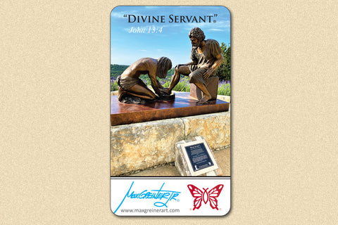 "Divine Servant in the Garden" Magnet