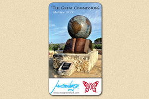 "The Great Commission" in the Garden Magnet