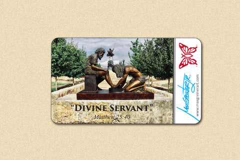 "Divine Servant and The Coming King" Magnet