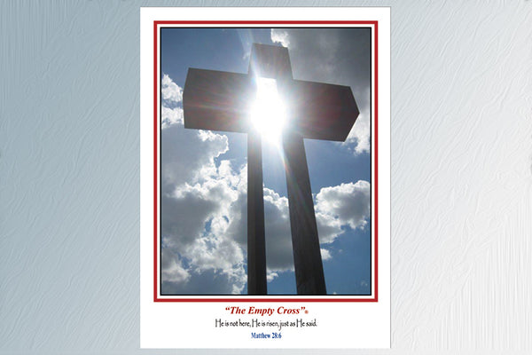 "The Empty Cross" 6 Note Cards (3 Styles)