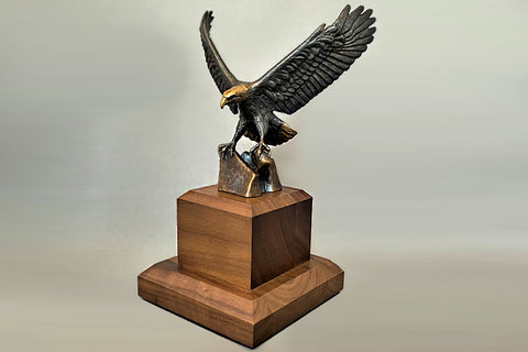 "American Eagle" 1/12 Life-size Bronze Sculpture