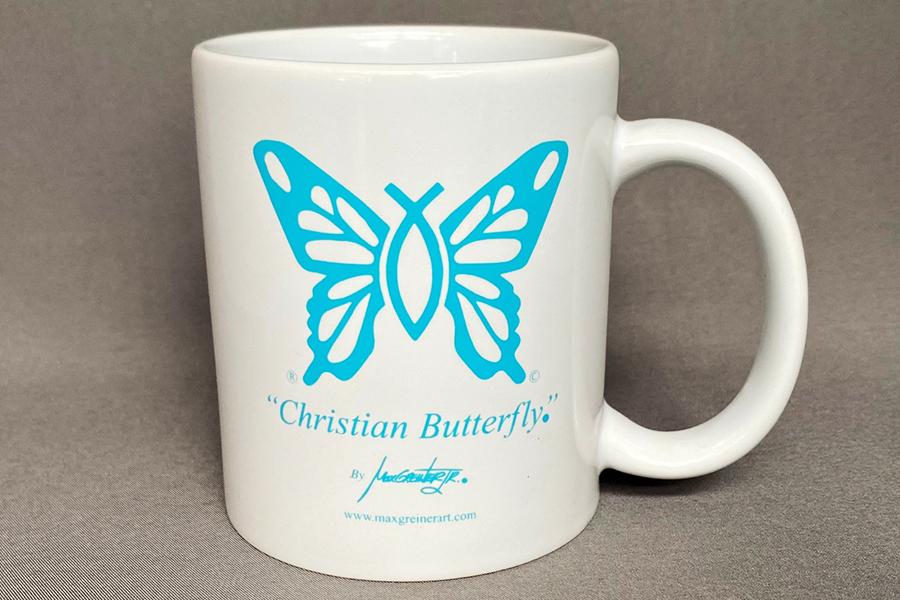 "Christian Butterfly" Coffee Mug